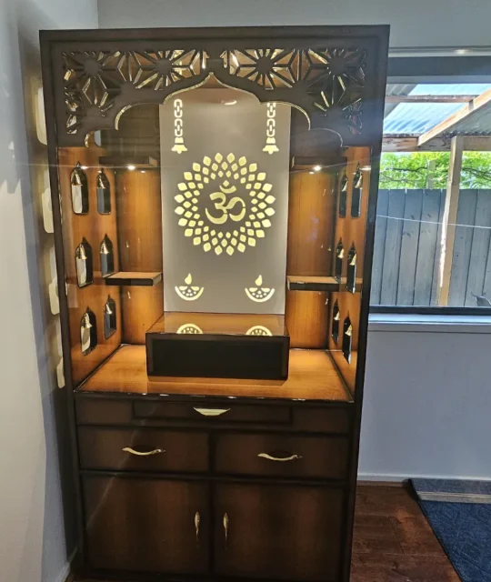 wooden mandir 1